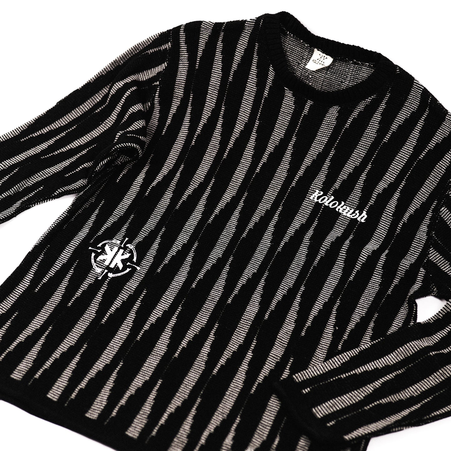 Kolokush Striped Knit — Black
