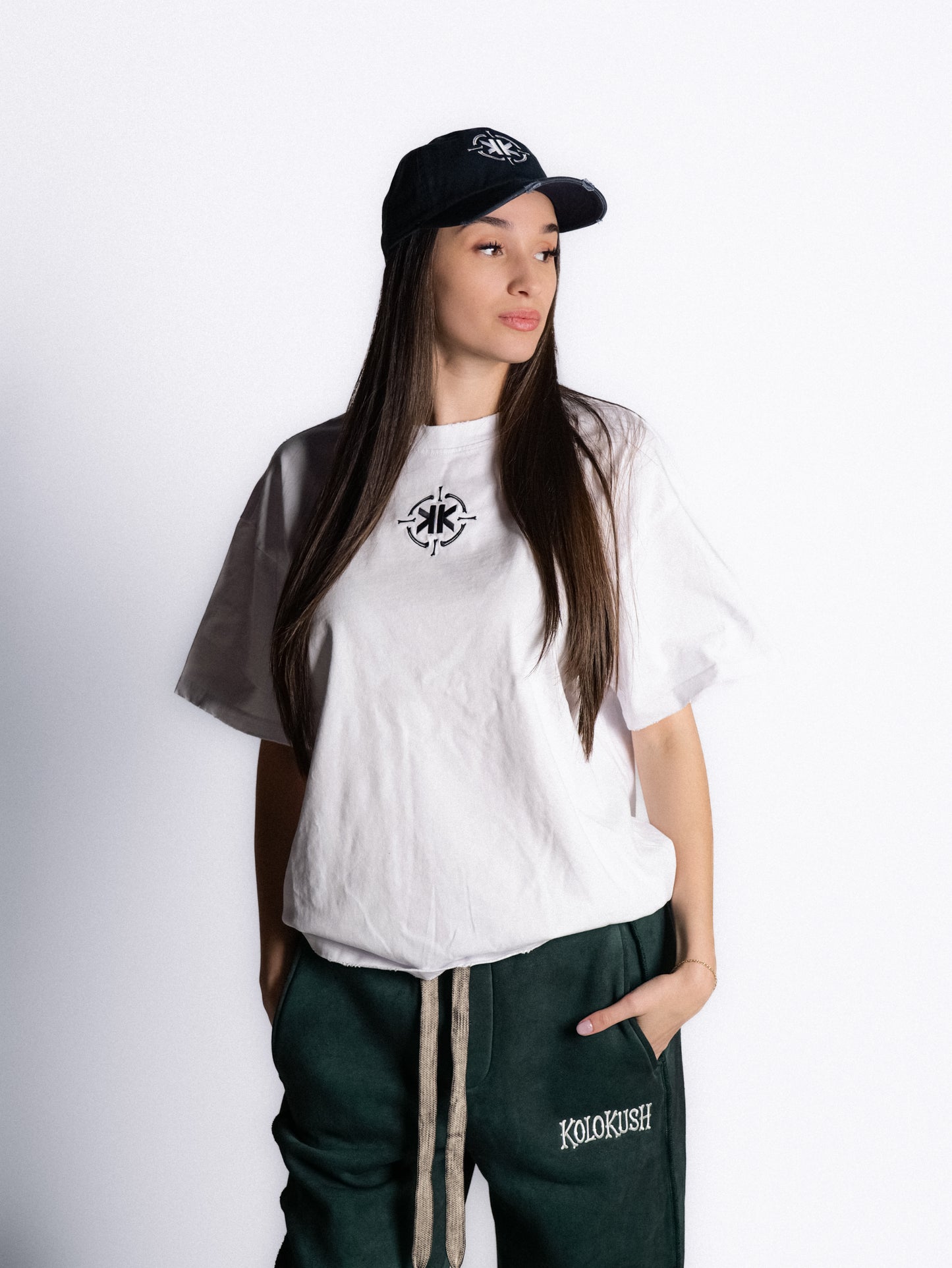 Cappellino KK Nero Washed