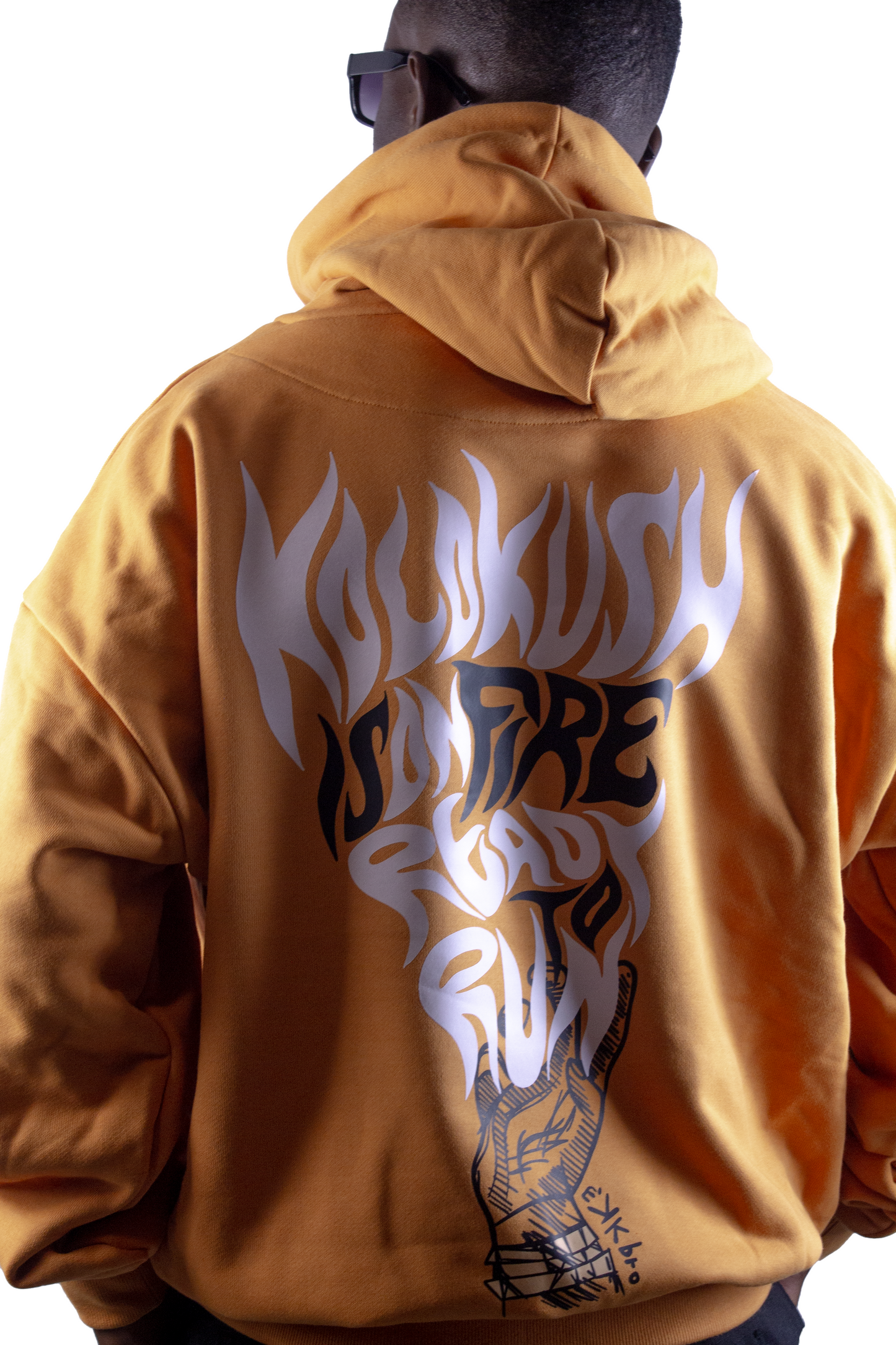 KK Orange Hoodie 24