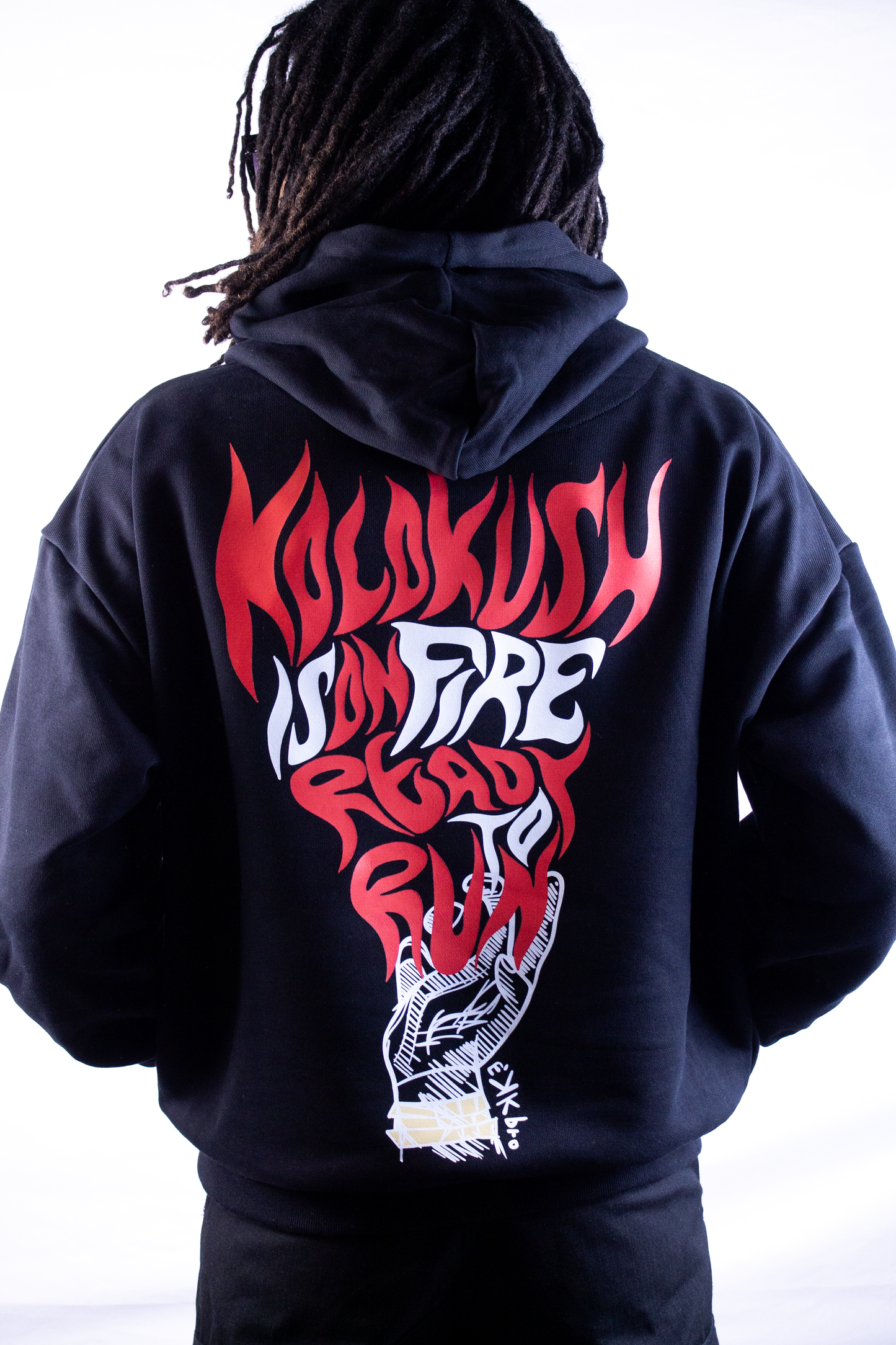 KK Black Hoodie 24