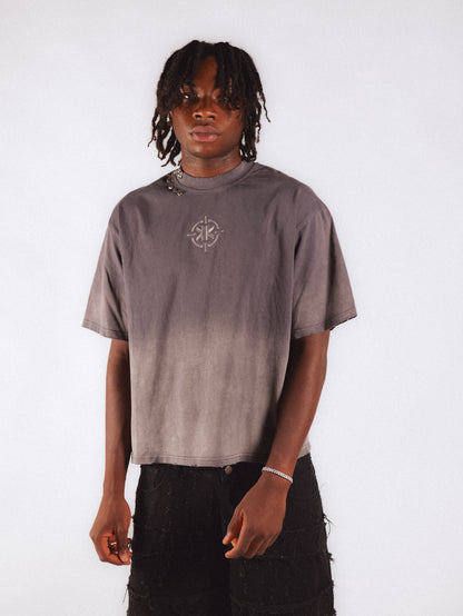 Kolokush Est. Gothic Tee — Washed Grey