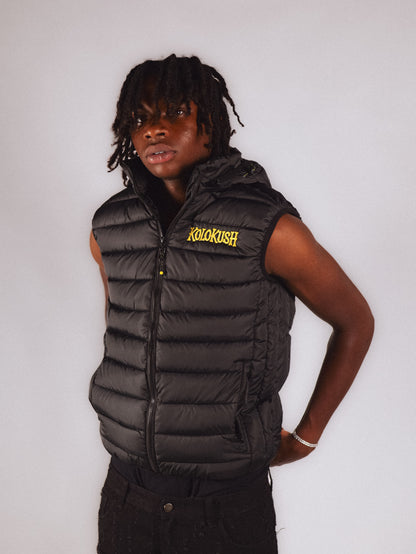 Gilet Imbottito con Cappuccio Kolokush