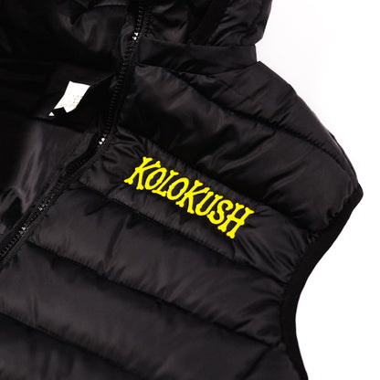 Gilet Imbottito con Cappuccio Kolokush