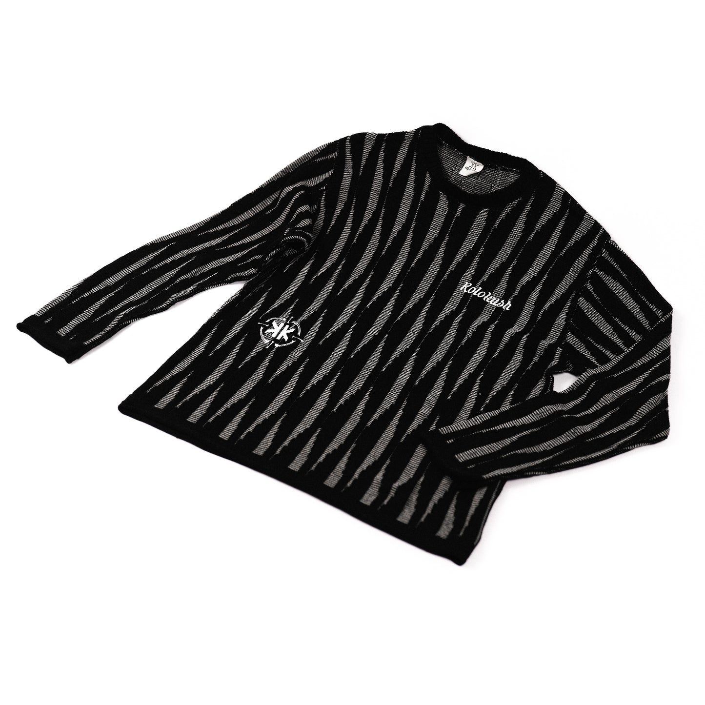 Kolokush Striped Knit — Black