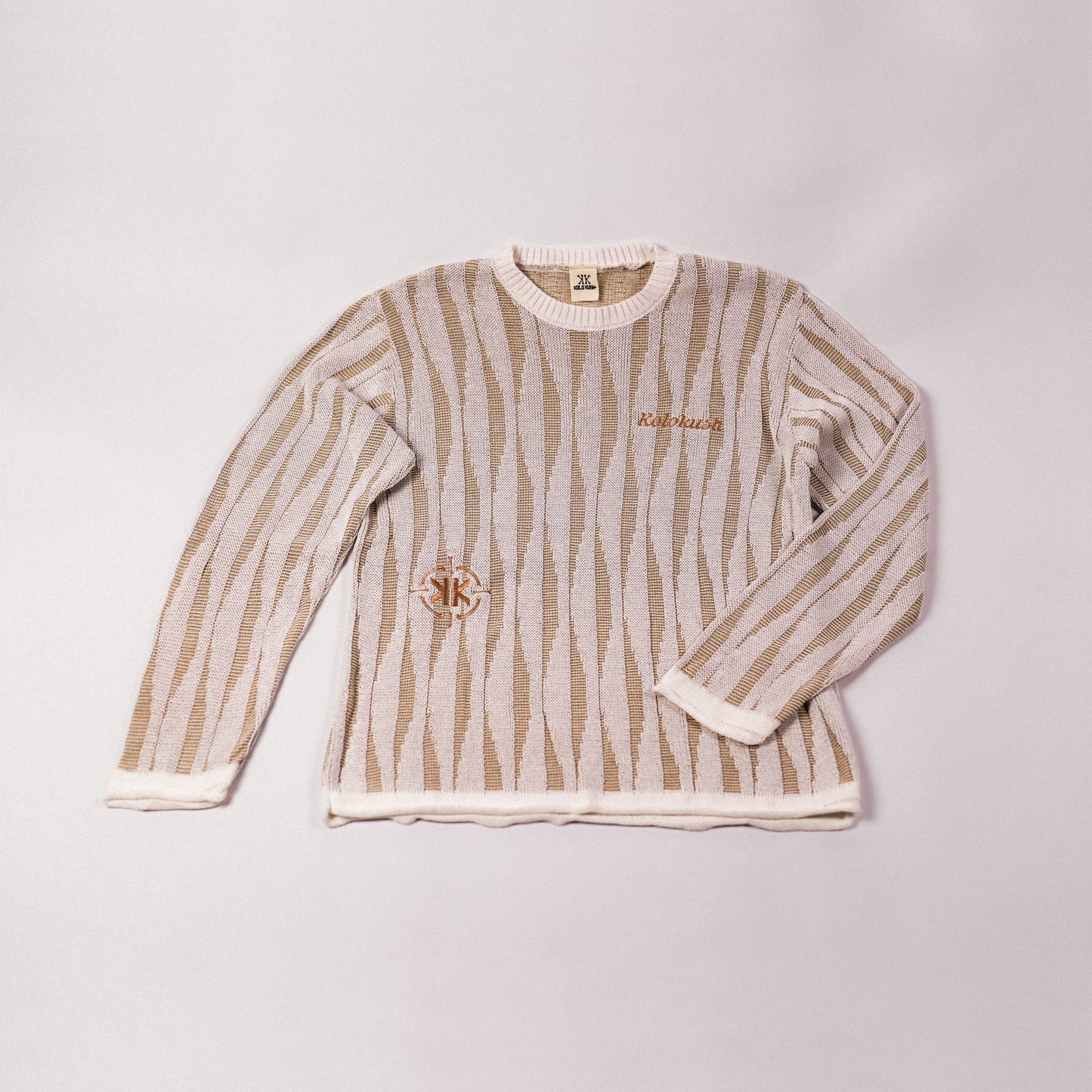 Kolokush Striped Knit — Cream/Sand