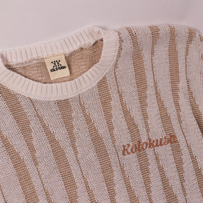 Kolokush Striped Knit — Cream/Sand