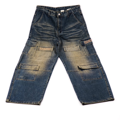 Kolokush Cargo Denim — Washed Blue