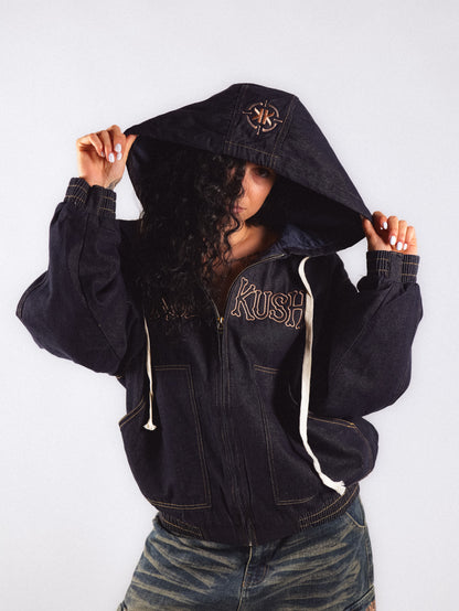 Kolokush Denim Hooded Jacket