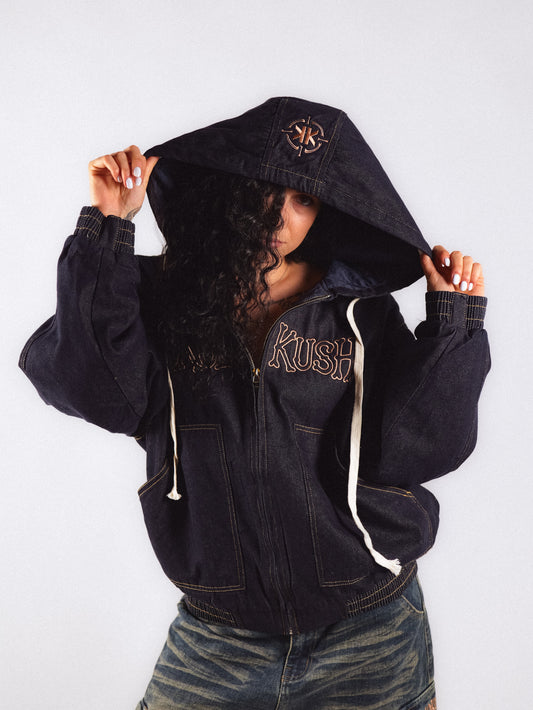 Kolokush Denim Hooded Jacket