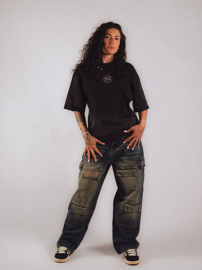Kolokush Cargo Denim — Washed Blue