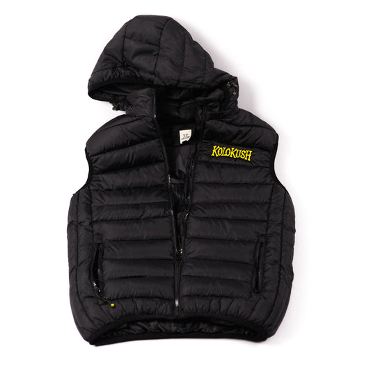 Gilet Imbottito con Cappuccio Kolokush