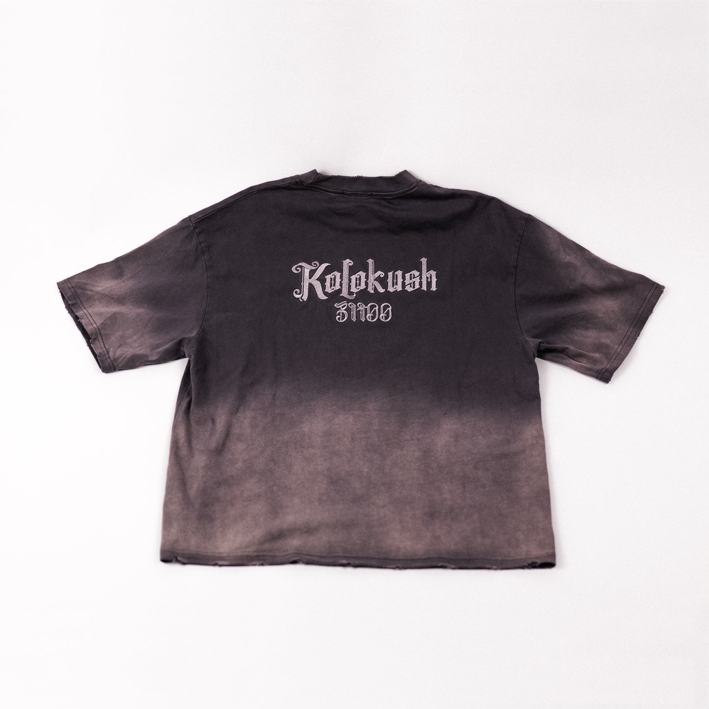 Kolokush Est. Gothic Tee — Washed Grey