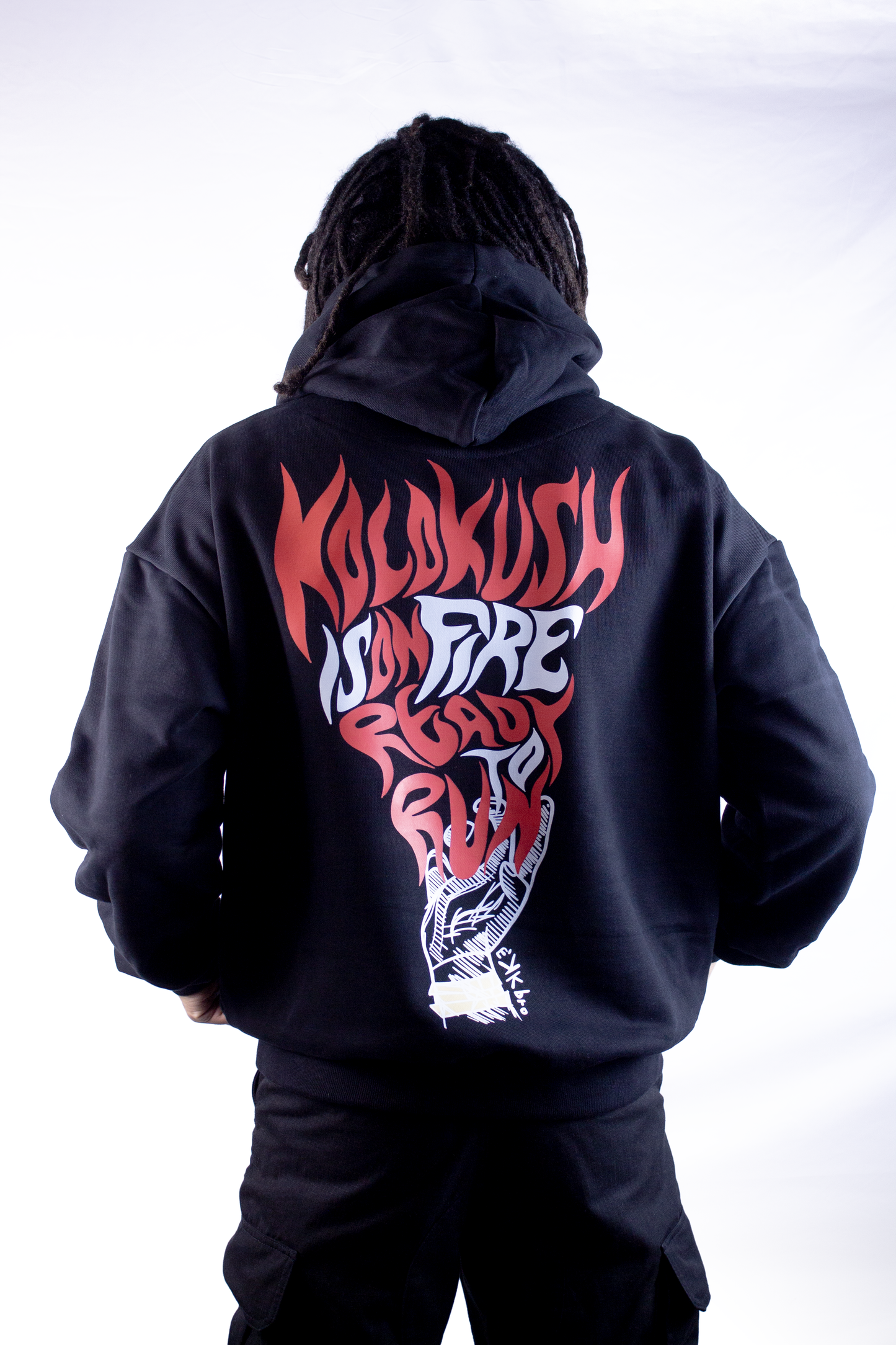 KK Black Hoodie 24