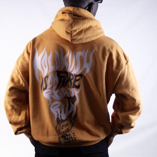 KK Orange Hoodie 24