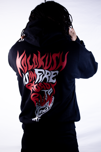 KK Black Hoodie 24